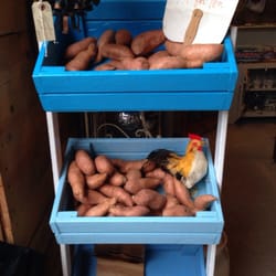 Sunset Antique Market - Sweet potatoes always for sale!!