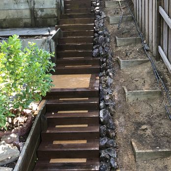 MT Landscaping - Emergency stairs well done - Landscaping Near Me MT Landscaping - Emergency stairs well done - Landscaping Near Me