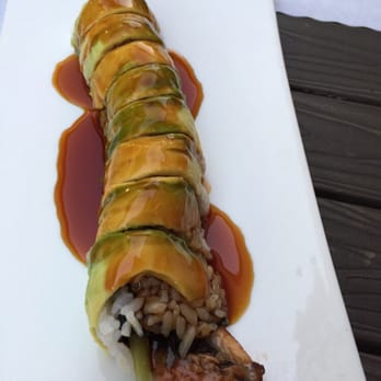 TruSushi 'n Fish - Caterpillar roll - very mushy - Sushi Bars Near Me - Lake Forest, California TruSushi 'n Fish - Caterpillar roll - very mushy - Sushi Bars Near Me - Lake Forest, California