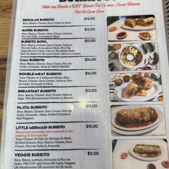 Cali Spartan Mexican Kitchen - Menu January 2026 - Mexican Near Me - San Jose, California