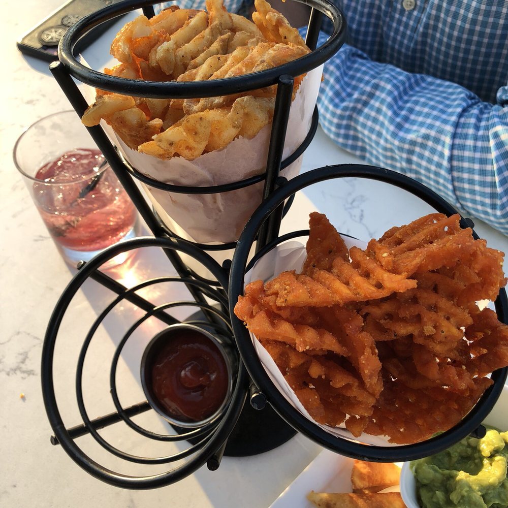 Soggy waffle fries.