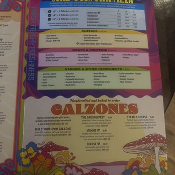 Mellow Mushroom - Menu Build your Own Pizza Calzones - Pizza Near Me - Tempe, Arizona