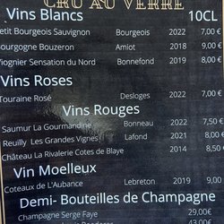 La Laurendière - Menu
