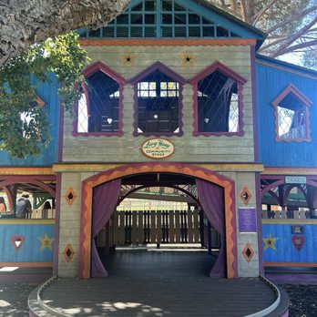 Magical Bridge Playground - Play house w performance stage - Playgrounds Near Me - Palo Alto, California