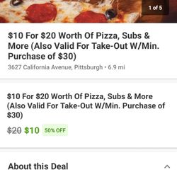 Pops & Son Pizzeria - Don't use this Groupon, they won't redeem it