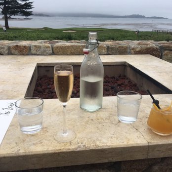 The Bench - A beautiful patio overlooking the golf course - New American Near Me - Pebble Beach, California The Bench - A beautiful patio overlooking the golf course - New American Near Me - Pebble Beach, California