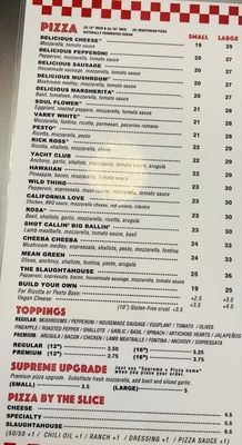 Menu photo 3 Delicious Pizza Los Angeles, CA