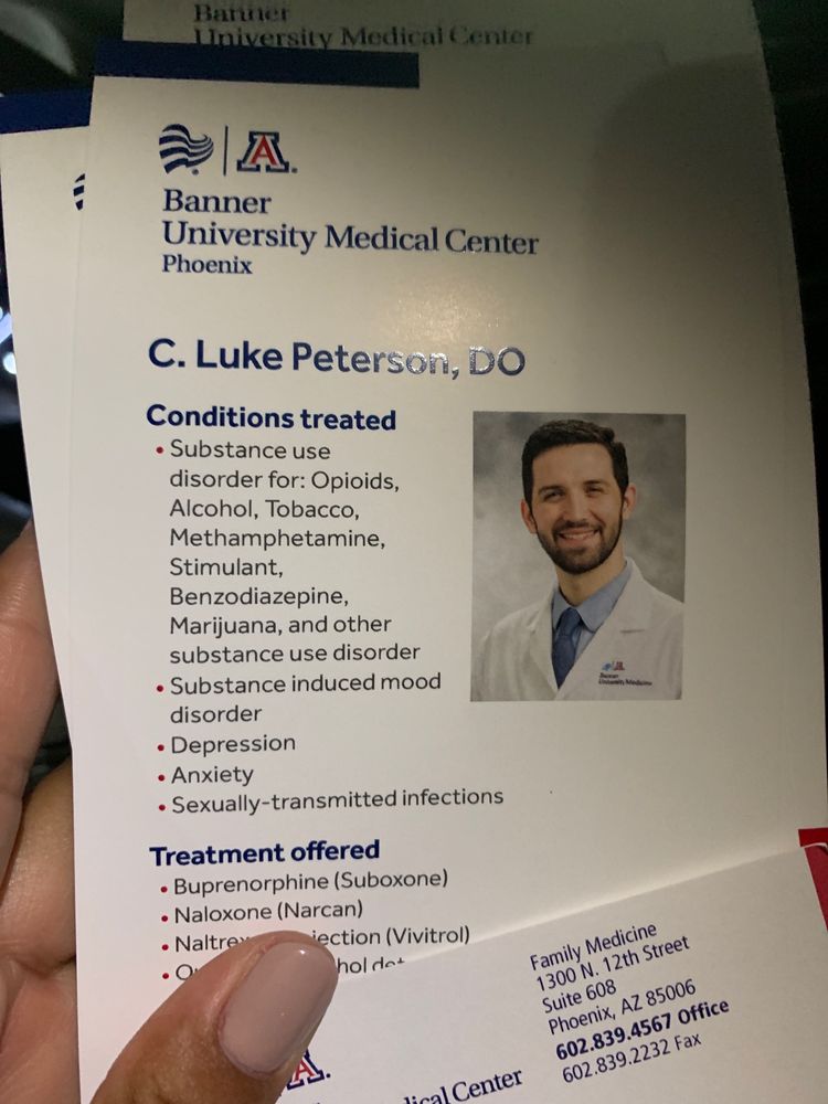 BANNER UNIVERSITY INTERNAL MEDICINE CENTER Updated October 2024