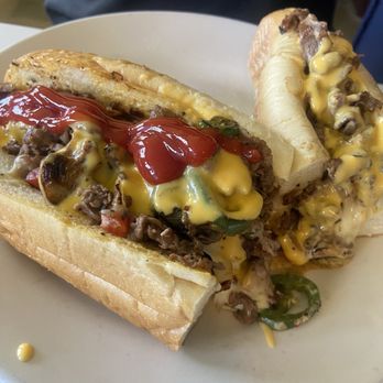 Nadeen's Hermitage Haven - Philly Cheesesteak with everything with both types of cheese - Breakfast & Brunch Near Me - Hermitage, Tennessee Nadeen's Hermitage Haven - Philly Cheesesteak with everything with both types of cheese - Breakfast & Brunch Near Me - Hermitage, Tennessee