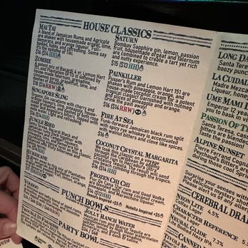 Adrift Tiki Bar - drink list - Tiki Bars Near Me - Denver, Colorado Adrift Tiki Bar - drink list - Tiki Bars Near Me - Denver, Colorado