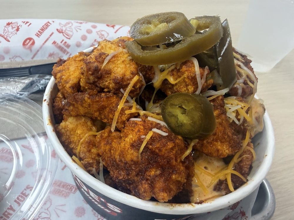 Food from Hangry Joe's Hot Chicken & Wings