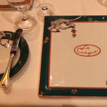 Le Cirque - Table setting - French Near Me - Las Vegas, Nevada