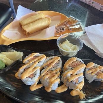 Hashi Japanese Kitchen - Spicy tuna and shrimp egg roll - Teppanyaki Near Me - Allen, Texas Hashi Japanese Kitchen - Spicy tuna and shrimp egg roll - Teppanyaki Near Me - Allen, Texas