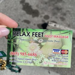 Relax Feet Foot Massage