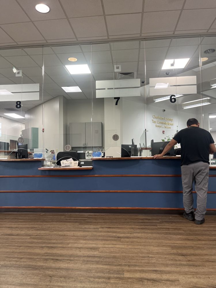 CHATHAM COUNTY TAG OFFICE Updated September 2025 295 Police