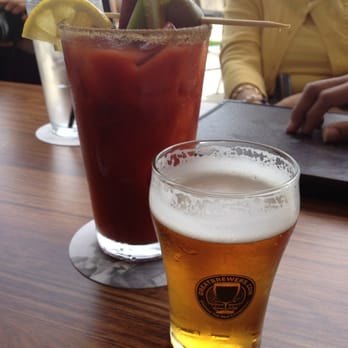 MOTOR Restaurant - Bloody Mary and beer chaser! - Barbeque Near Me - Milwaukee, Wisconsin