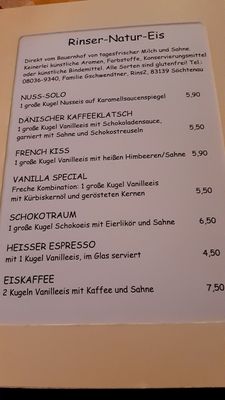 Menu photo 2 Restaurant Scheck's Fischerstüberl Rottau, BY Menu photo 2 Restaurant Scheck's Fischerstüberl Rottau, BY