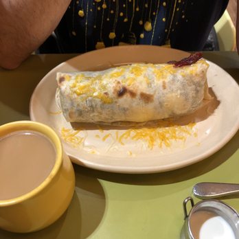 Snooze, an A.M. Eatery - Breakfast burrito with bacon, no sauce on it. - Breakfast & Brunch Near Me - Orange, California Snooze, an A.M. Eatery - Breakfast burrito with bacon, no sauce on it. - Breakfast & Brunch Near Me - Orange, California
