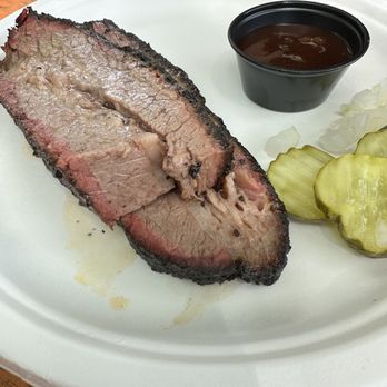 Rollin Smoke BBQ - 1/2 pound brisket - Barbeque Near Me - Austin, Texas