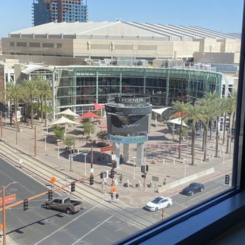 Kimpton Palomar Hotel Phoenix Cityscape - View from our room of Talking stick arena - wish their was a concert tonight! - Hotels Near Me - Phoenix, Arizona
