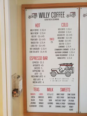 Menu photo 6 WILLY Cafe And Market Boynton Beach, FL Menu photo 6 WILLY Cafe And Market Boynton Beach, FL
