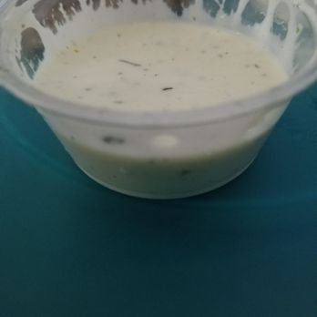 Wingstop - What's up with the ranch though? I pay extra for this? Disappointing. They don't even fill them up - Chicken Wings Near Me - Chula Vista, California