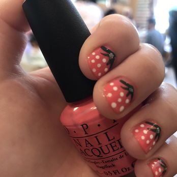 Y2K Nails - Strawberry nails from Y2K. Thank you Ella! - Nail Salons Near Me - Davis, California