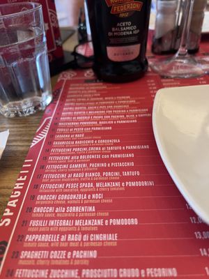 Menu photo 7 Pasta In Corso Rome, RM Menu photo 7 Pasta In Corso Rome, RM
