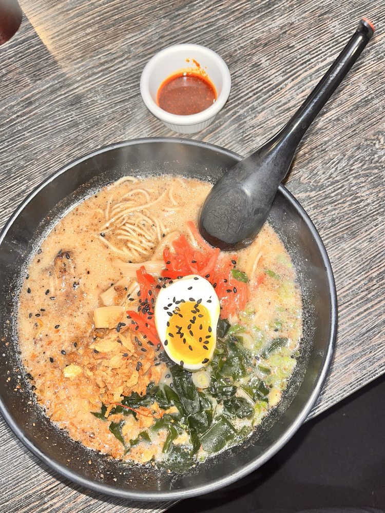 Food from Raijin Ramen