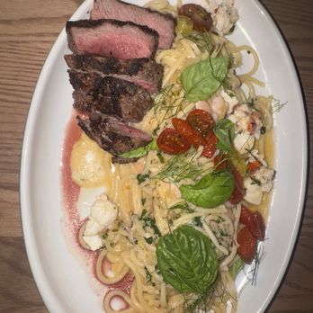 JOEY DTLA - Steak and Lobster Spaghetti - Sushi Bars Near Me - Los Angeles, California JOEY DTLA - Steak and Lobster Spaghetti - Sushi Bars Near Me - Los Angeles, California