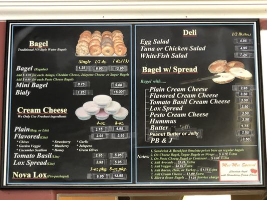 Menu photo 6 Saratoga Bagels Saratoga, CA Menu photo 6 Saratoga Bagels Saratoga, CA