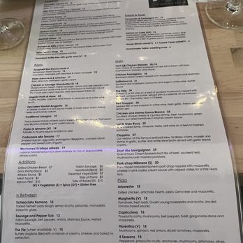 DeEva Kitchen & Bar - Menu - Italian Near Me - Plano, Texas