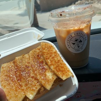 Cafecito - Horchata cold brew and banana peanut butter toast - Coffee & Tea Near Me - Yuma, Arizona