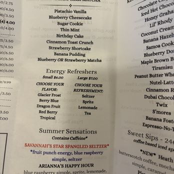 Cowesett Coffee - Menu - Coffee & Tea Near Me - West Warwick, Rhode Island
