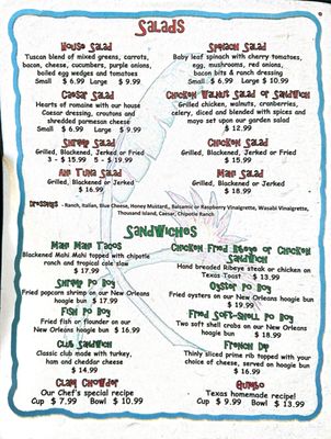 Menu photo 1 Paradise Key Dockside Bar & Grill Rockport, TX Menu photo 1 Paradise Key Dockside Bar & Grill Rockport, TX