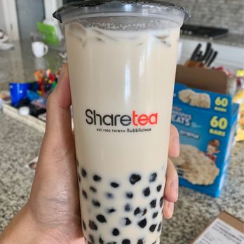 Sharetea - Green Milk Tea with Boba - Coffee & Tea Near Me - San Ramon, California