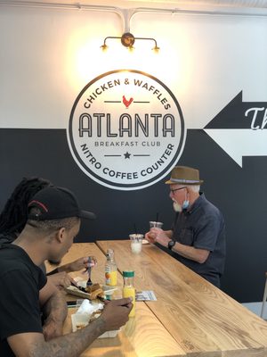 Atlanta Breakfast Club Chicken and Waffle Nitro Coffee Counter by null