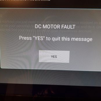 Technogym - DC Motor Fault - Fitness/Exercise Equipment Near Me - New York, New York Technogym - DC Motor Fault - Fitness/Exercise Equipment Near Me - New York, New York