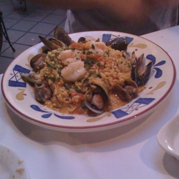 Cafe Santorini - Red curry rice with seafood. - Italian Near Me - Pasadena, California