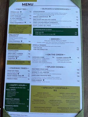 Menu photo 3 TopGolf Atlantic City, NJ