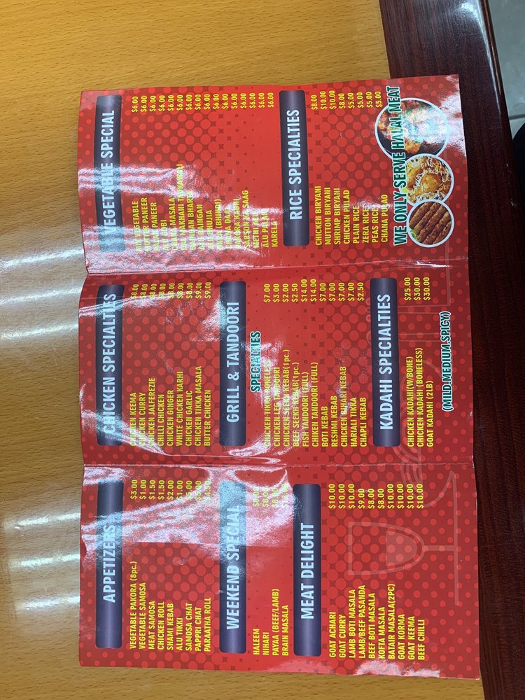 HANDI ROTI RESTAURANT 36 Photos & 18 Reviews Indian 1302 E Rt 59