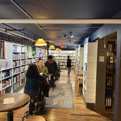 Clio's Bookstore and Bar - Partial reading area