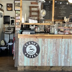 Corner Coffee - Coffee counter
