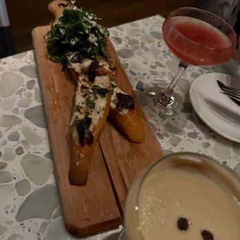Coletta - Almond "Ricotta" Bruschetta, - Vegan Near Me - New York, New York Coletta - Almond "Ricotta" Bruschetta, - Vegan Near Me - New York, New York
