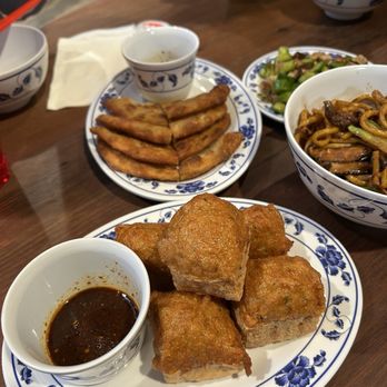 Woon - Fried tofu fishcakes ($9) - Chinese Near Me - Pasadena, California Woon - Fried tofu fishcakes ($9) - Chinese Near Me - Pasadena, California