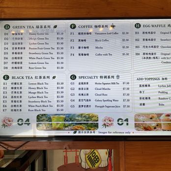 Mudan Boba - Menu - Bubble Tea Near Me - Monterey Park, California Mudan Boba - Menu - Bubble Tea Near Me - Monterey Park, California