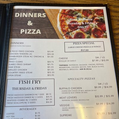 Menu photo 2 DJs Diner Palermo, NY