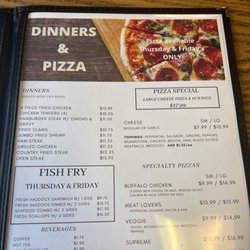 DJs Diner - Menu page 2