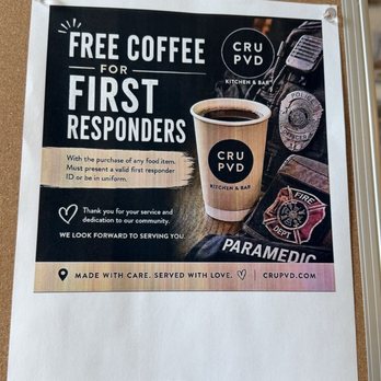 CRU PVD Kitchen & Bar - Flyer - Breakfast & Brunch Near Me - Providence, Rhode Island
