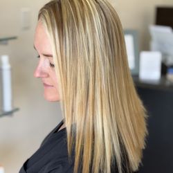 Brittany Cann Hairstylist - Taking her back to blonde for spring!